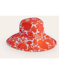 Boden - Printed Canvas Bucket Hat - Lyst