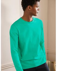 Boden Classic Long-sleeved T-shirt Sea Men , Sea - Green