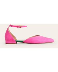 Boden - Ankle Strap Point Flats - Lyst