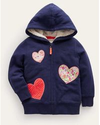 Boden - Applique Lined Hoodie Baby - Lyst