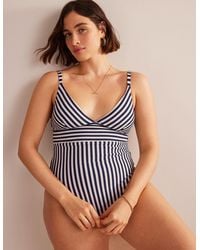 Boden - Maillot de bain col v arezzo à empiècement - Lyst