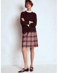 Boden - Helen Wool Kilt Skirt - Lyst