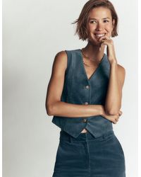 Boden - V-Neck Waistcoat - Lyst