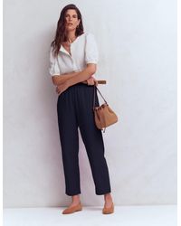 Boden - Double Cloth Crop Trousers - Lyst
