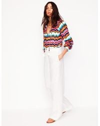 Boden - Westbourne Linen Trousers - Lyst