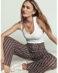 Boden - Annie Basic-Top Mit V-Ausschnitt - Lyst