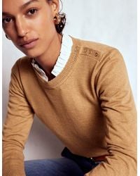 Boden - Briony Stitch Jumper - Lyst