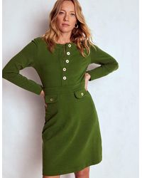 Boden - Lavinia Button Shift Dress - Lyst