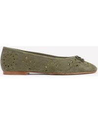 Boden - Cut Out Ballet Flats - Lyst
