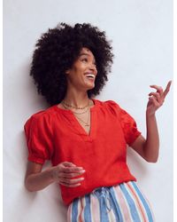 Boden - Rae Linen Top - Lyst