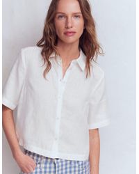 Boden - Short Sleeve Linen Shirt - Lyst