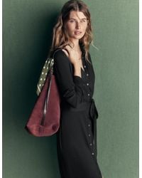 Boden - Ruched Jersey Shirt Dress - Lyst