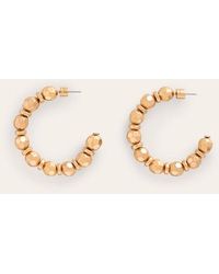 Boden - Ball Hoop Earrings Metallic - Lyst