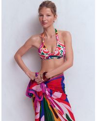 Boden - Minori Halter Tie Bikini Top - Lyst