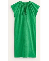 Boden - Millie Pom Cotton Dress - Lyst