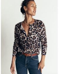 Boden - Kat Brushed Cashmere Cardigan - Lyst