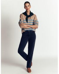 Boden - High Rise Cord Slim Jeans - Lyst