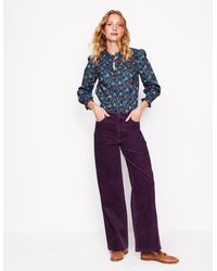Boden - 5 Pocket Cord Wide Jeans - Lyst