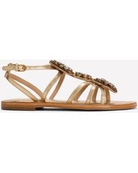 Boden - Crystal Flat Sandals - Lyst