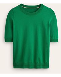Boden - T-shirt col rond catriona en coton - Lyst