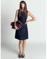 Boden - Lou Denim Shift Dress - Lyst