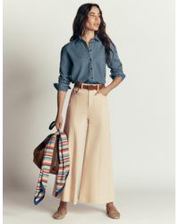 Boden - Wide Leg Culotte Jeans - Lyst