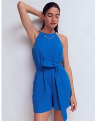 Boden - Rosa Double Cloth Playsuit - Lyst