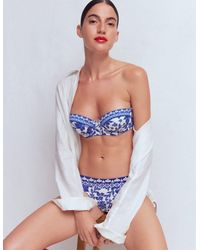 Boden - Rhodes Cup Sized Bikini Top - Lyst