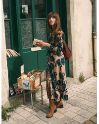 Boden - Maeve Cord Midi Shirt Dress - Lyst