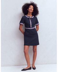 Boden - Button Short Dress - Lyst