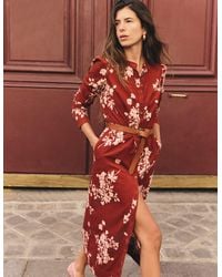 Boden - Louise Cord Midi Shirt Dress - Lyst