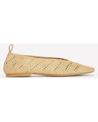 Boden - Knitted Ballet Flats - Lyst
