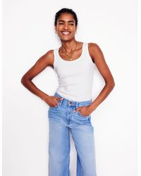 Boden - Essential Scoop-Neck Tank Top - Lyst
