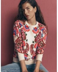 Boden - Rosa Printed Sweatshirt - Lyst