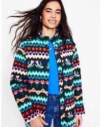 Boden - Oversized Quilted Jacket-French, Decorative Garden - Lyst