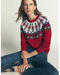 Boden - Edie Fair Isle Sweater - Lyst