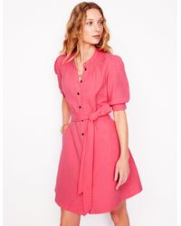 Boden - Ada Double Cloth Short Dress - Lyst