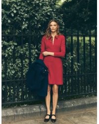 Boden - Nia Ottoman Long Sleeve Dress - Lyst
