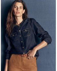 Boden - Thea Denim Shirt - Lyst