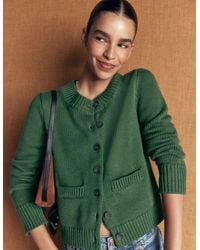 Boden - Lucy Chunky Cotton Cardigan - Lyst