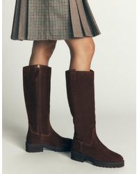Boden - Jessie Chunky Knee Boots - Lyst