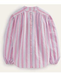 Boden - Oversized Blouson Sleeve Shirt - Lyst