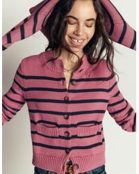 Boden - Lucy Chunky Cotton Cardigan - Lyst