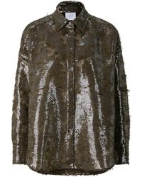 Bogner - Florence Sequinned Shirt Blouse - Lyst