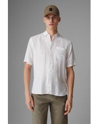 Bogner - Lykos Short-sleeved Linen Shirt - Lyst