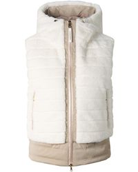 Bogner - Manda Faux Fur Down Waistcoat - Lyst