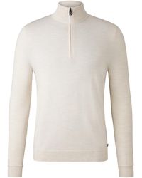 Bogner - Ouri Fine-knit Half-zip Pullover - Lyst