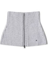 Bogner - Merida Virgin Wool Ribbed Collar - Lyst