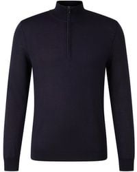 Bogner - Ouri Fine Knit Troyer For - Lyst