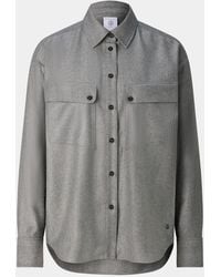 Bogner - Robyn Virgin Wool Shirt Blouse - Lyst